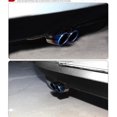 thumbnail image 6 of Car Exhaust Tip Stainless Steel Dual Tailpipe Throats Muffler Exhaust Tip Auto Modification Supplies, 6 of 8