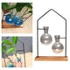 thumbnail image 5 of Terrario hidropónico con estaciones de propagación transparentes, maceta de vidrio para plantas Doble, 5 of 9