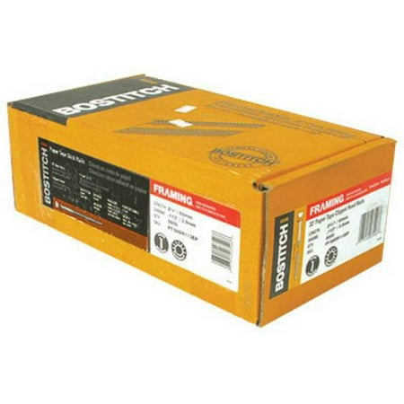 

1 PC-Bostitch PT-10D120FH25 Paper Tape Collated Framing Nails 3 x 0.120 2500-Pack
