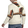 thumbnail image 6 of Salouo Books Key To Knowledge Pattern Men's Fall Hoodie Sweatshirt,Sport Hoodie with Pockets for Men Pullover Casual Hooded Sweatshirt-Medium, 6 of 7