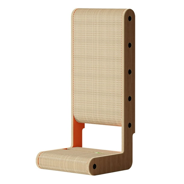 Rascador para gatos en forma de L, protector de muebles Talla S