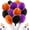 Black Orange Purple, variant on 30Pcs 18 Inch Balloons Large Blue and Silver Round Shape Foil Ballons Big Round Helium Mylar Decorations for Birthday Wedding Baby Shower Anniversary Engagement Party Supplies