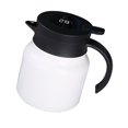thumbnail image 2 of jicheng Stainless Steel Thermal Coffee Carafe 800ml Hot Water Bottle for Home Office White, 2 of 9