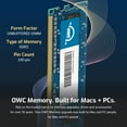 thumbnail image 3 of OWC 64GB (2x32GB) DDR4 3200MHz PC4-25600 CL22 2RX8 Non-ECC UDIMM 1.2V 288-pin Desktop Memory RAM Upgrade for PC, 3 of 7