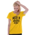 thumbnail image 5 of Missouri All That's Missing Is You MO Women's T Shirt Ladies Tee Brisco Brands L, 5 of 6