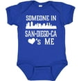 thumbnail image 3 of Inktastic San Diego Someone Loves Me Skyline Boys or Girls Baby Bodysuit, 3 of 5