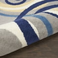 thumbnail image 5 of Nourison Grafix Mid-century Geometric Grey Area Rug, 5 of 9