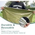 thumbnail image 5 of Sleeping Bag  Bag 3 Pack | Thermal  Mylar Bivy Sack for Adults | Portable  Sleeping Bags for ,  Cold, Camping, Hiking, and Outdoor  Gear, 5 of 6