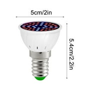 GFHFHITJ 100W Led Grow Light Bulb Full Spectrums,Plant Light Bulb with Multi Leds for Indoor Plants,E26/E27 Socket,Grow Lamp for Hydroponic Indoor Garden Greenhouse Veg Flower