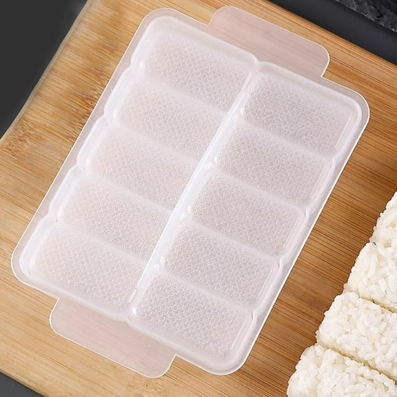 UPOUART Plastic Sushi Mold Rectangular Rice Mold for Homemade Japanese Style Kitchen Cooking Tool