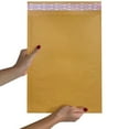 thumbnail image 6 of StarBoxes 50 Kraft Bubble Mailers 10.5x16" - #5 Self-Seal Padded Envelopes, 6 of 10