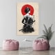 thumbnail image 5 of SAILING Geisha japonesa Samurai arte de la pared lienzo retro arte asiático cartel decoración japonesa decoración de la pared japonés contemporáneo cartel asiático decoración pintura cuadros, 5 of 5