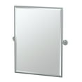 thumbnail image 3 of Gatco Designer II 32.5" Framed Rectangle Mirror, Chrome, 3 of 3