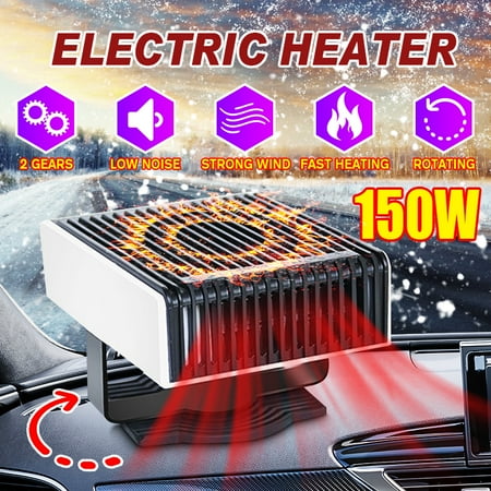 Portable Car Heater Fan Car Vehicle Heating Cooling Fan 30