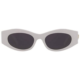 サングラス VERSACE Woman Sunglasses White 0VE4442 314/M3 Versace Round Ladies Sunglasses, VE4442 314/M3, White