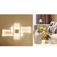 thumbnail image 3 of Modern LED Ceiling Light, Modern Ceiling Light Fixture, Dimmable LED Chandelier Flush Mount Ceiling Lights with APP and Remote Control for Living Room Bedroom, 3 of 7