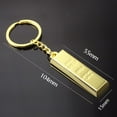 thumbnail image 5 of FcBaudy Keychains for Women,Wallet Keychain,Car Keychain,Cute Keychain Gold Alloy Gold Bullion Key Chain Jewelry Bank Small Gift Key Chain Key chain, 5 of 5