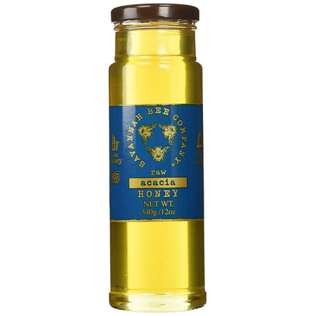 Acacia Honey by Savannah Bee Company - 12 Ounce Tower Jar