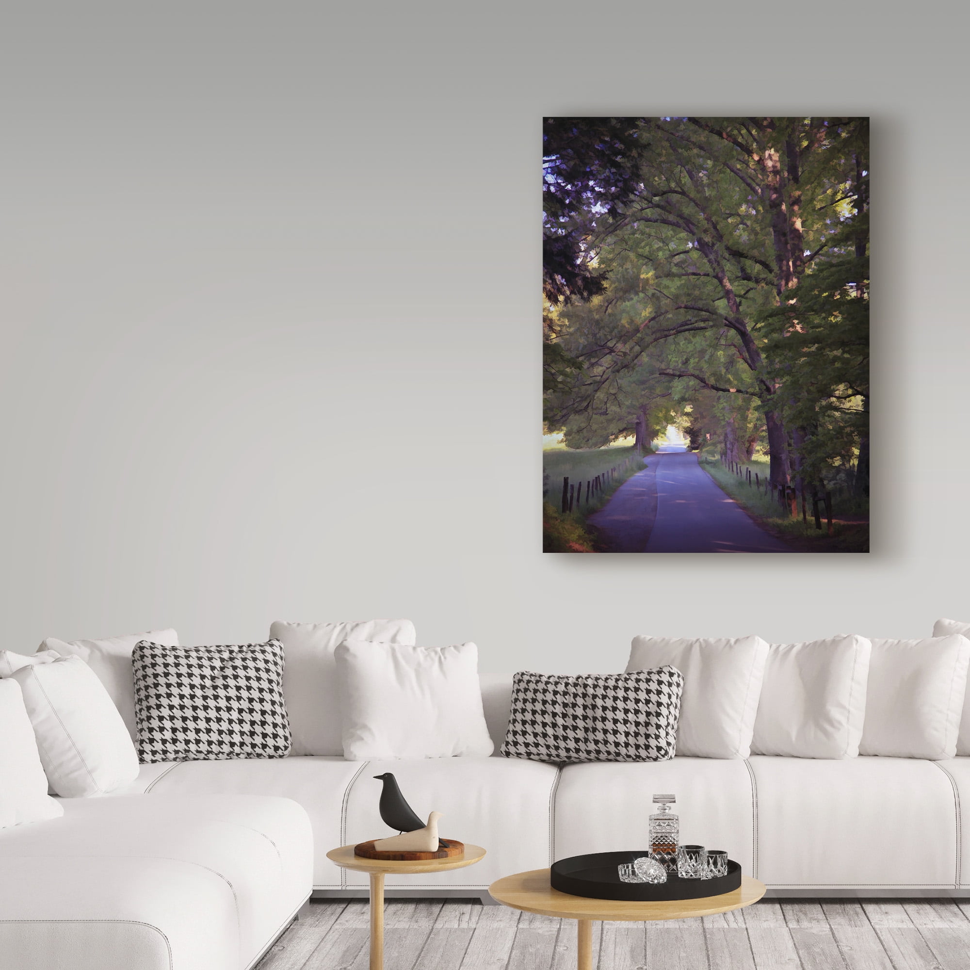 Trademark Fine Art 'Smokies 6' Canvas Art by J.D. McFarlan