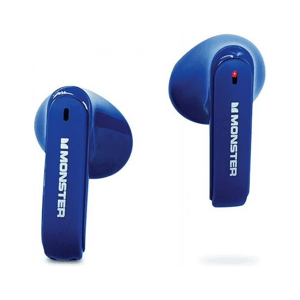 Wireless Earbuds Auriculares Inalambricos Monster Blue Monster
