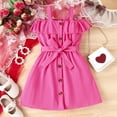 thumbnail image 2 of WEAIXIMIUNG Robes pour Petites Filles Taille 6X Robe Sans Manches pour Fête Dansante Vêtements, 2 of 6