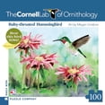 thumbnail image 2 of New York Puzzle Company Ruby-throated Hummingbird Mini 100 Piece Mini Puzzle, 2 of 3