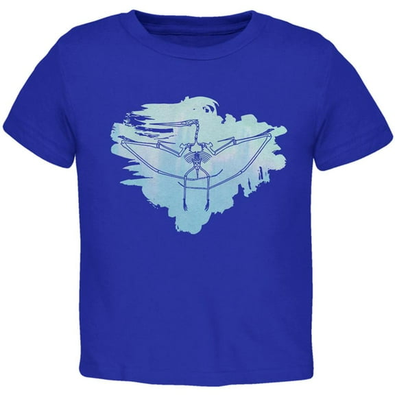 Dinosaur Fossil Pterodactyl Toddler T Shirt Royal 4T