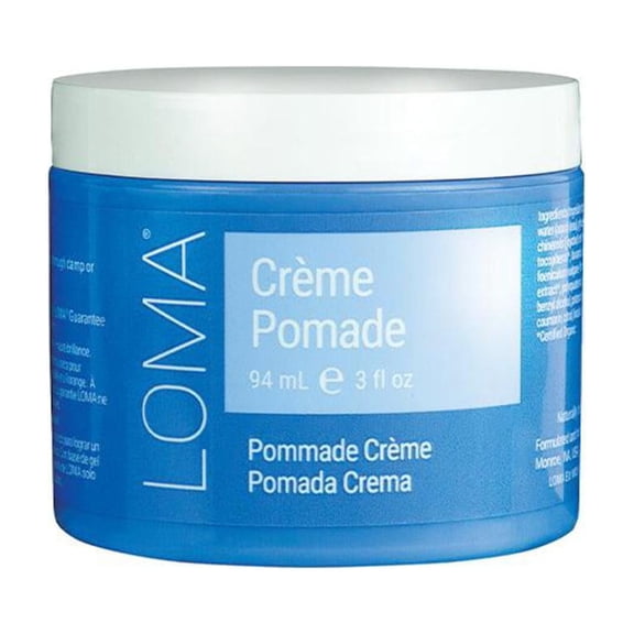 Loma Creme Hair Pomade, High Shine Styling Pomade with Soft Hold for All Hair Types