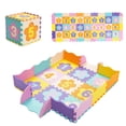 thumbnail image 1 of Alfombrilla para niños Costway 75 piezas EVA con números desmontables impermeable, 1 of 2