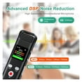 thumbnail image 2 of Digital Voice Recorder Voice Activated Recorder for Lectures Meetings Rechargeable Dictaphone ,Multi-Function, 2 of 6