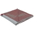 thumbnail image 3 of SAFAVIEH Dasher Throw, 50" x 60", Grey/Red, 3 of 6
