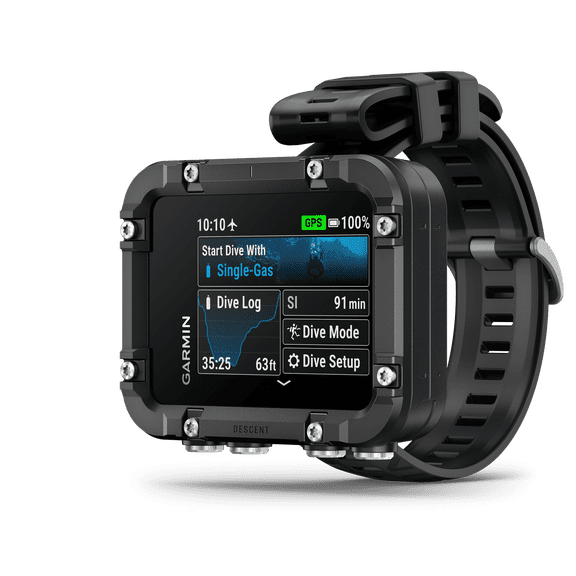 Garmin Descent™ X30, Rugged Dive Computer, Surface GPS, Button Controls, Vibrant 2.4-inch Color Display, Up to 30 Hours of Battery Life