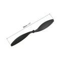 thumbnail image 2 of Uxcell 2Pcs 1147 RC Propellers Blade Prop 2 Vane 28cm Dia Nylon for RC Quadcopter, Black, 2 of 6
