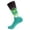 A-Green112, variant on Women's Socks Mid-Calf Socks Printed Classic British Style Knit Stylish Indoor Outdoor Hosiery