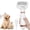 White, variant on CYYI 2-in-1 Pet Hair Dryer – 3-Speed Adjustable Dog Grooming Dryer with Brush, Portable for Home Use, Overheat Protection
