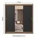 thumbnail image 3 of Ropero Closet Madesa Sublime Plus 3 Puertas 1 Espejo MN 1, 3 of 5