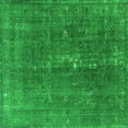 thumbnail image 1 of Ahgly Company Indoor Square Oriental Green Industrial Area Rugs, 6' Square, 1 of 4