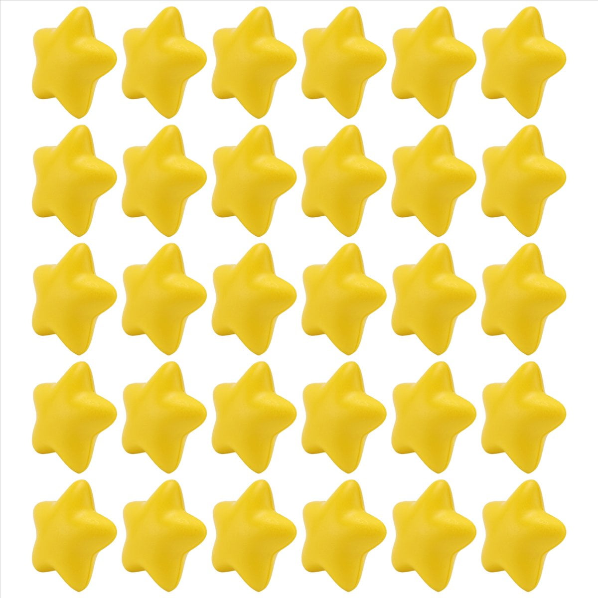 30Pcs Star Stress Ball Bulk Relief Balls Mini Foam for School Carnival Reward,Student Prizes