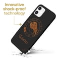thumbnail image 3 of Case Yard Wooden Case for iPhone-11 Soft TPU Silicone cover Slim Fit Shockproof Wood Protective Phone Cover for Girls Boys Men and Women Supports Wireless Charging Taurus Sign Design, 3 of 7