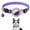 Purple, variant on Shldybc Mascotas Collar For Adjustabl Pet Collar For AirTags Soft Nylon Mascotas Collars with Air-Tag Sleeve For Puppy Mascotas, Pet Products