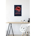 thumbnail image 4 of MLB Los Angeles Angels - Neon Helmet 23 Wall Poster, 14.725" x 22.375", 4 of 4