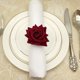 thumbnail image 3 of 18 x Servilleteros Románticos con Rosas, Servilletero de Aleación, Soporte de Hebilla para Recepciones de Boda, Regalos, 3 of 7