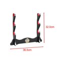 thumbnail image 2 of kurtrusly Samurai Sword Stand Horizontal Bracket Display for Wakizashi Flute Dojo 3 Layers, 2 of 9