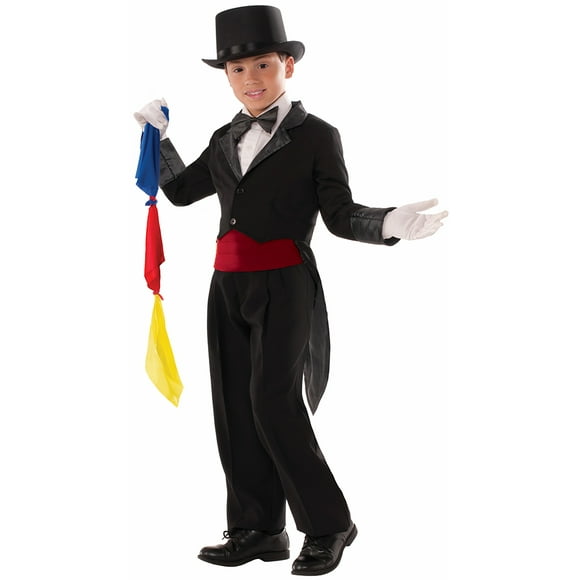 Magician Tailcoat Costume Child Large