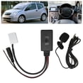 thumbnail image 4 of Wireless  Adapter,  Audio Cable Adapter ABS Metal Long Service Life 12Pin Connector  For Car  With Microphone, 4 of 8