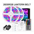 thumbnail image 1 of Cinta de luz LED impermeable 10MLED luces con 300 luces 2835 luces con tiras de neón coloridas RGB JM, 1 of 5
