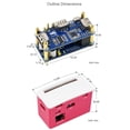 thumbnail image 3 of Caja de Concentradores PoE Ethernet/USB Coolwell Compatible con Raspberry Pi Zero Series Negro con P, 3 of 7
