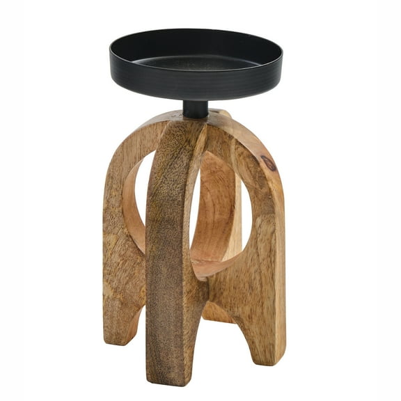 Split P Short Geo Candle Holder