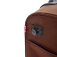 thumbnail image 4 of Equipaje de mano TPRC Smart para debajo del asiento con puerto USB, marrón, 15 pulgadas, 4 of 9