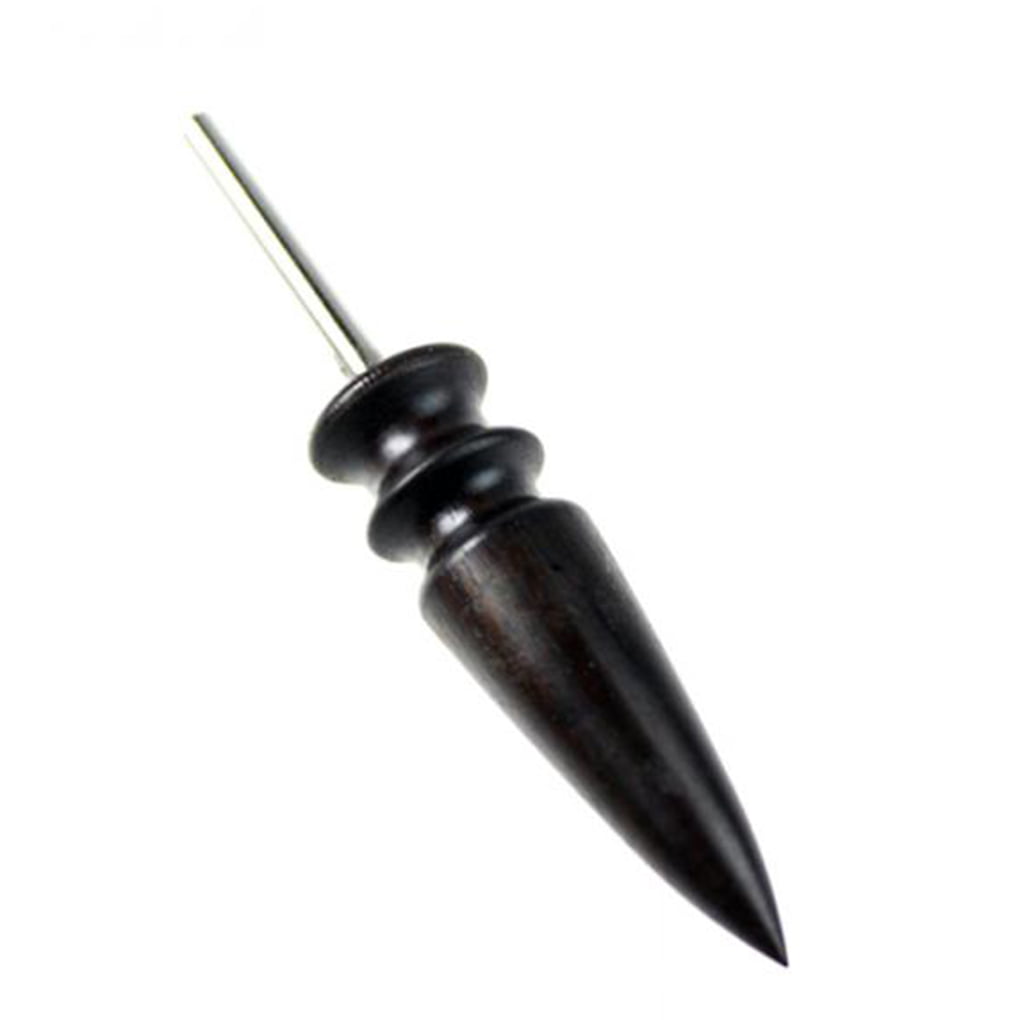 1 X Blackwood Wooden Leather Craft Edge Burnisher Slicker Pointed Head Tool New 